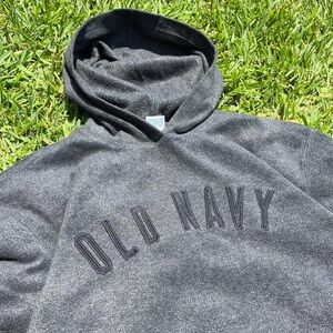 Old Navy Gray Sweatshirt Hoodie Casual Comfort